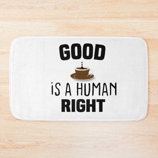 Item preview, Good Coffee Is A Human Right-new black style for all color designed and sold by RIDA LOUCHACHHA.