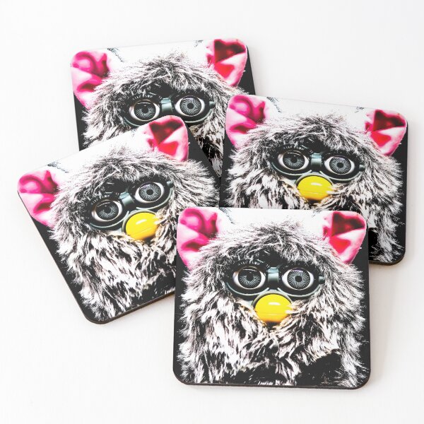 Item preview, Pop Artish Grey Furby  designed and sold by FurbyFun.