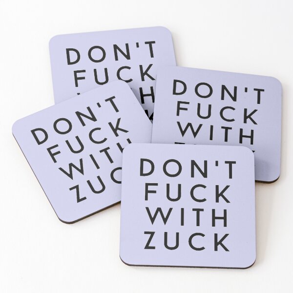 Item preview, Don't Fuck With Zuck designed and sold by DeepakLee.