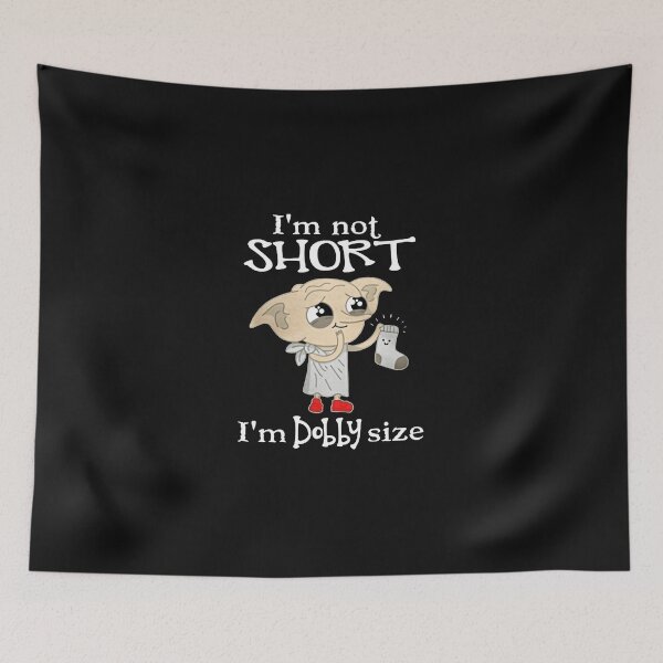 Item preview, I'm not short; I'm d-obby in stature. designed and sold by TonyCorrea.