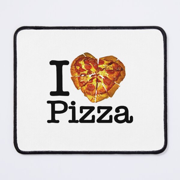 Item preview, I Love (Heart) Pizza Tasty Sliced Pizza Pie designed and sold by SunnyStreet.