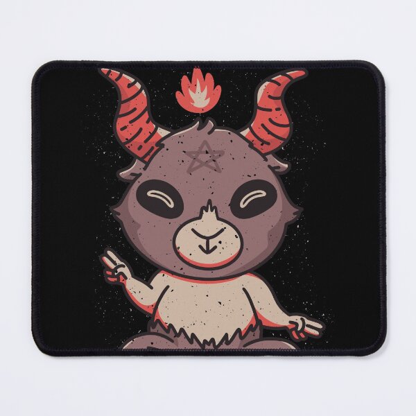 Item preview, Distressed Retro Baby Baphomet Anime Occult Goat God designed and sold by MasterArtsman.