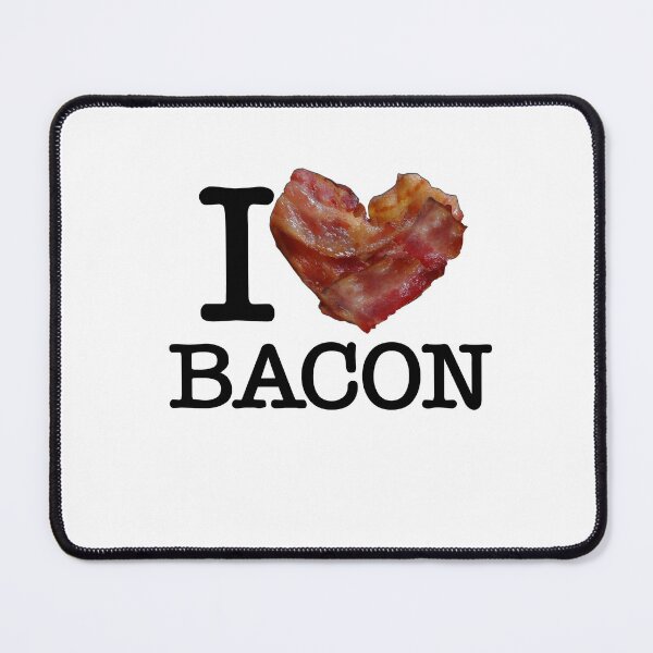 Item preview, I Love (Heart) Bacon Yummy Bacon Strips designed and sold by SunnyStreet.