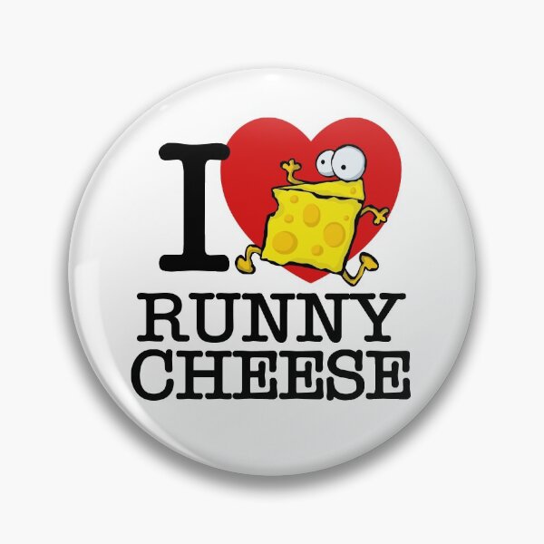 Item preview, I Love (Heart) Runny Cheese Cartoon Swiss Cheese designed and sold by SunnyStreet.