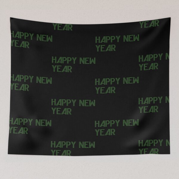 Item preview, Happy New Year Ascii designed and sold by CodingStore  ★★★★★.