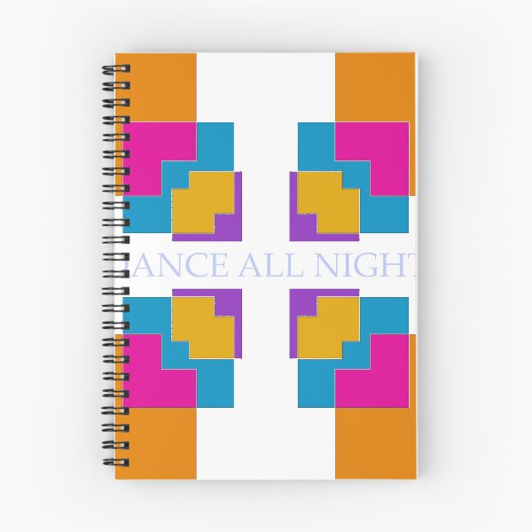 Item preview, Dance all night - disco - multicoloured kaleidoscope blocks designed and sold by MoMoJaJa.