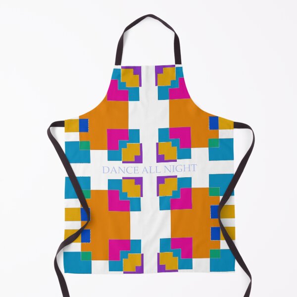 Item preview, Dance all night - disco - multicoloured kaleidoscope blocks designed and sold by MoMoJaJa.