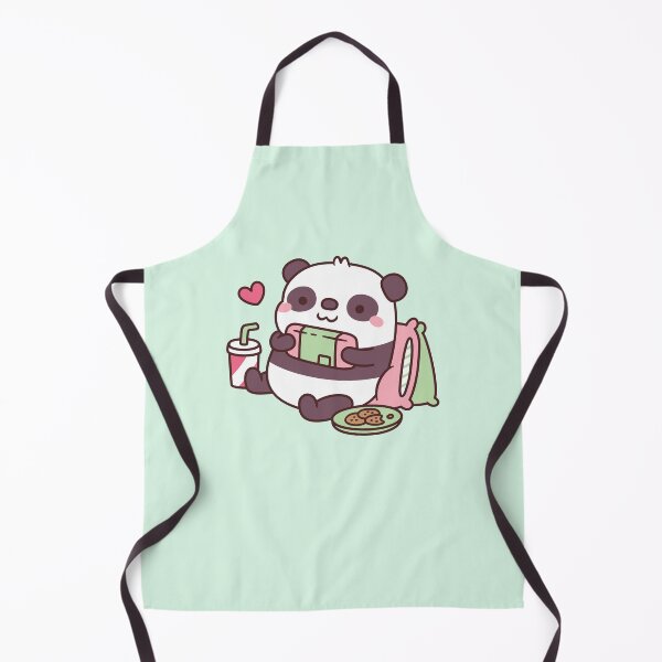 Item preview, Cute Little Panda Love Playing Video Games designed and sold by rustydoodle.