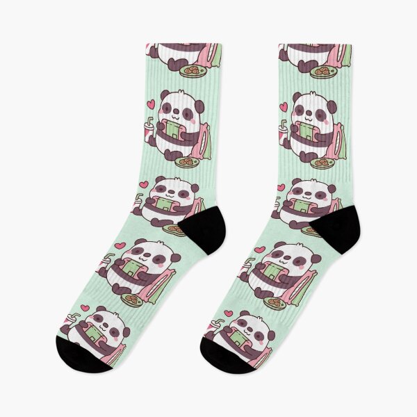 Item preview, Cute Little Panda Love Playing Video Games designed and sold by rustydoodle.