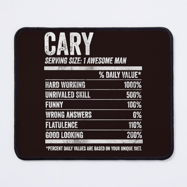 Item preview, Mens Cary Nutrition Personalized Name Shirt Funny Name Facts Premium T-Shirt designed and sold by King7778.