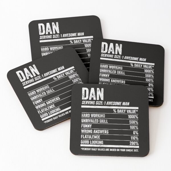Item preview, Mens Dan Nutrition Personalized Name Shirt Funny Name Facts Premium T-Shirt designed and sold by King7778.