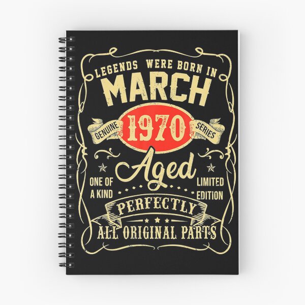 Item preview, Legends Were Born In March 1970 51st Birthday Gifts  designed and sold by ArmandoCanalez.