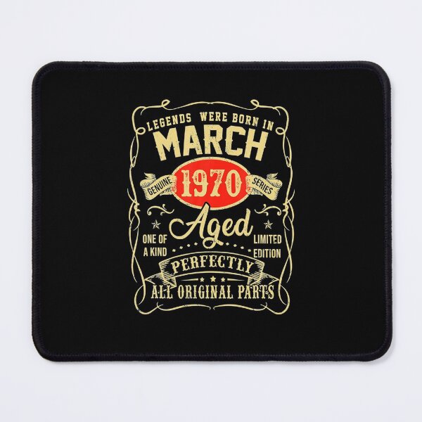 Item preview, Legends Were Born In March 1970 51st Birthday Gifts  designed and sold by ArmandoCanalez.