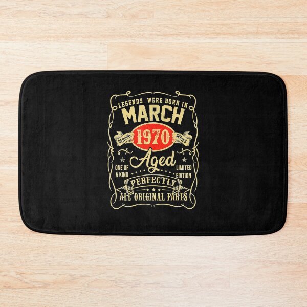 Item preview, Legends Were Born In March 1970 51st Birthday Gifts  designed and sold by ArmandoCanalez.