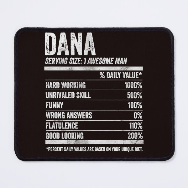 Item preview, Mens Dana Nutrition Personalized Name Shirt Funny Name Facts Premium T-Shirt designed and sold by King7778.