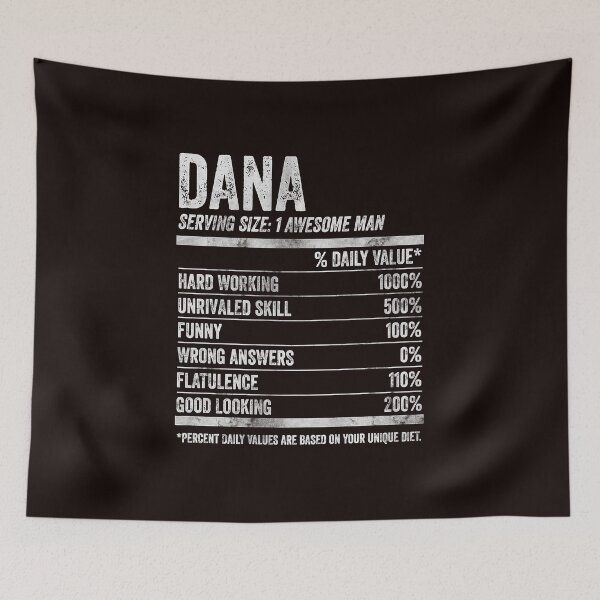 Item preview, Mens Dana Nutrition Personalized Name Shirt Funny Name Facts Premium T-Shirt designed and sold by King7778.