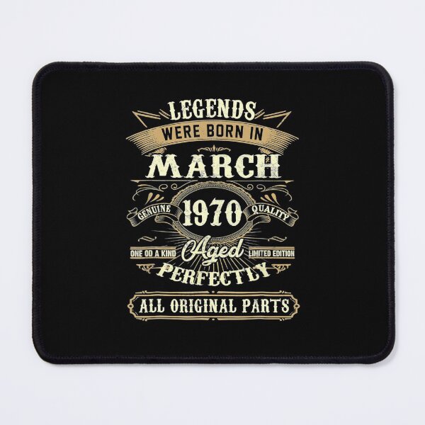 Item preview,  Legends Were Born In March 1970 51st Birthday Gift  designed and sold by ArmandoCanalez.