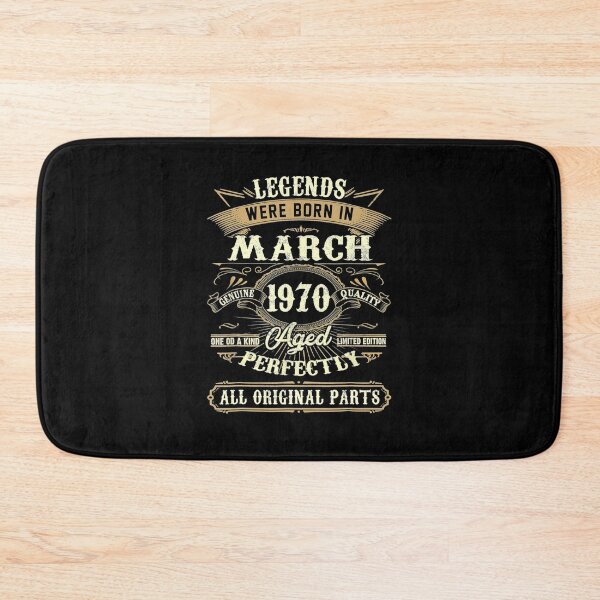Item preview,  Legends Were Born In March 1970 51st Birthday Gift  designed and sold by ArmandoCanalez.