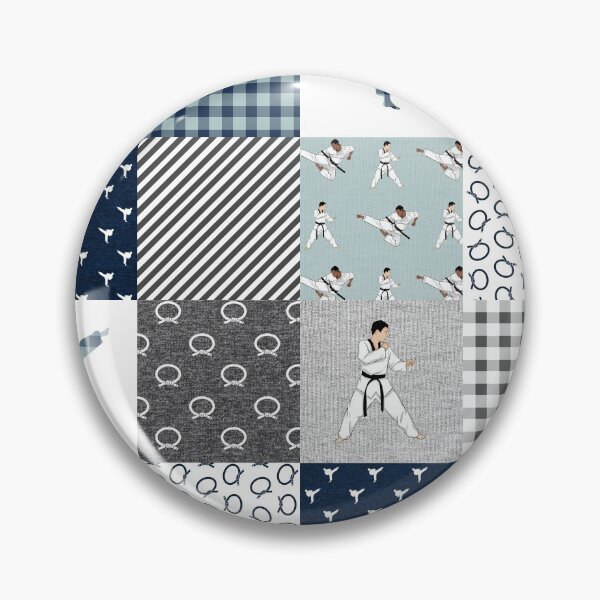 Item preview, Funny Karate Blue Plaid designed and sold by AletacStore.