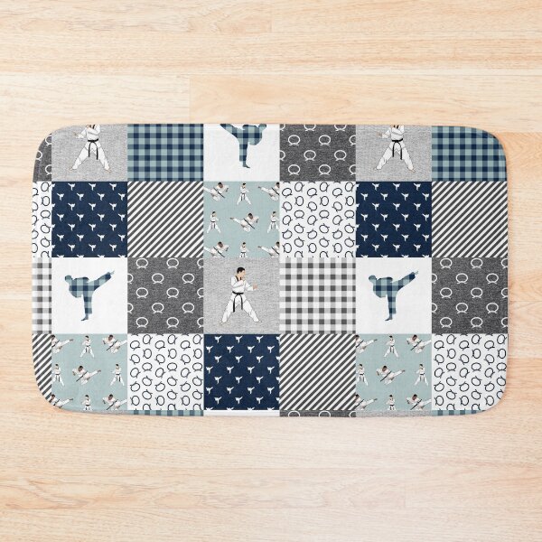 Item preview, Funny Karate Blue Plaid designed and sold by AletacStore.