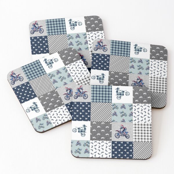 Item preview, Funny Motocross Blue Plaid designed and sold by AletacStore.