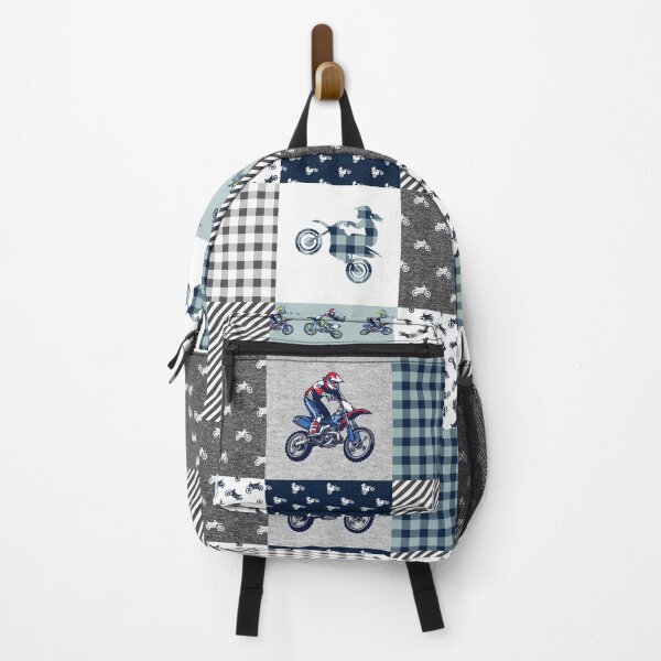 Artikelvorschau, Lustiges Motocross Blaues Plaid entworfen und verkauft von AletacStore.