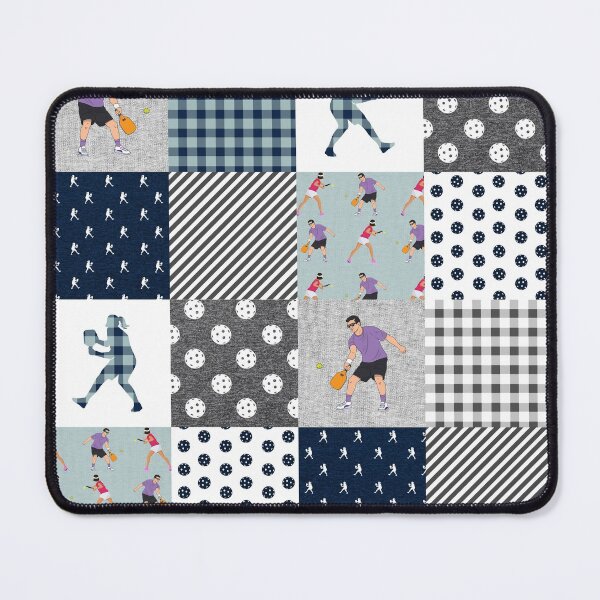 Item preview, Funny Pickleball Blue Plaid designed and sold by AletacStore.