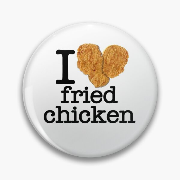 Item preview, I Love (Heart) Fried Chicken designed and sold by SunnyStreet.