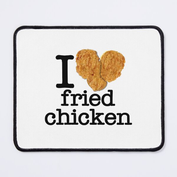 Item preview, I Love (Heart) Fried Chicken designed and sold by SunnyStreet.