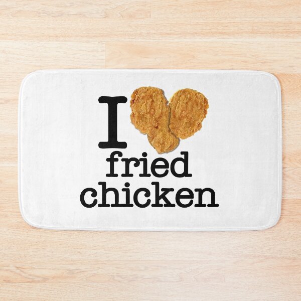 Item preview, I Love (Heart) Fried Chicken designed and sold by SunnyStreet.