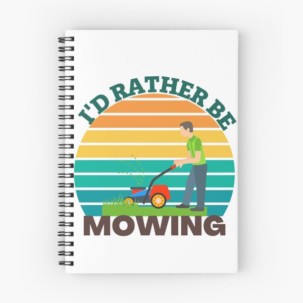 Item preview, I'D RATHER BE MOWING  designed and sold by Innovational.