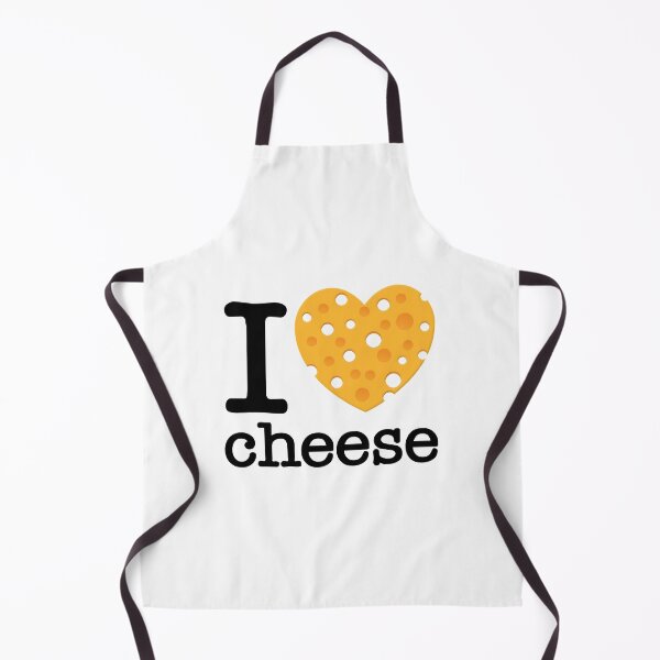 Vista previa del artículo con la obra «Amo el Queso (Corazón)», diseñado y vendido por SunnyStreet.