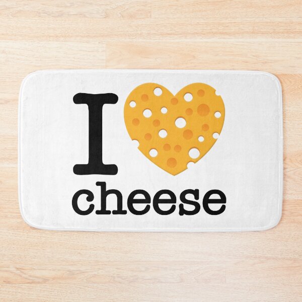 Item preview, I Love (Heart) Cheese  designed and sold by SunnyStreet.