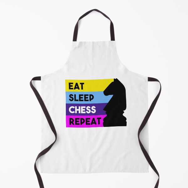 Item preview, Eat Sleep Chess Repeat designed and sold by CoolDesignsEc.