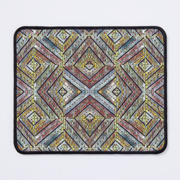 Item preview, Speckled Burgundy Diamond Mandala Pattern designed and sold by Designs By YL.