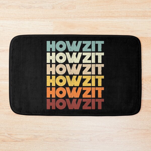 Item preview, Howzit Classic South Africa Greeting Hello Pattern designed and sold by d247.