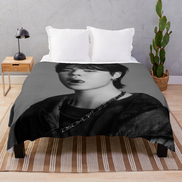 jimin Throw Blanket
