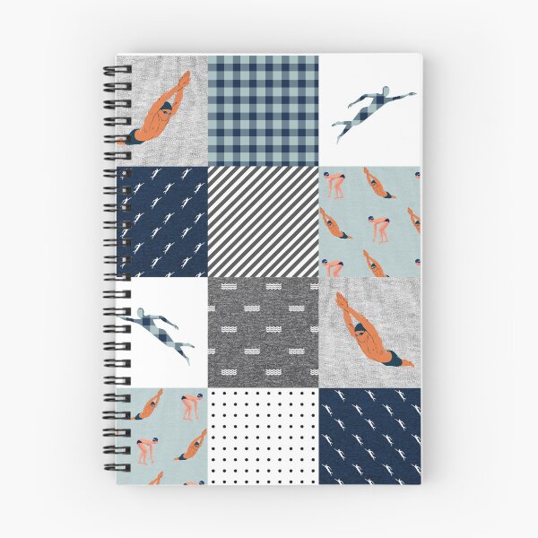 Item preview, Funny Swimming Blue Plaid designed and sold by AletacStore.