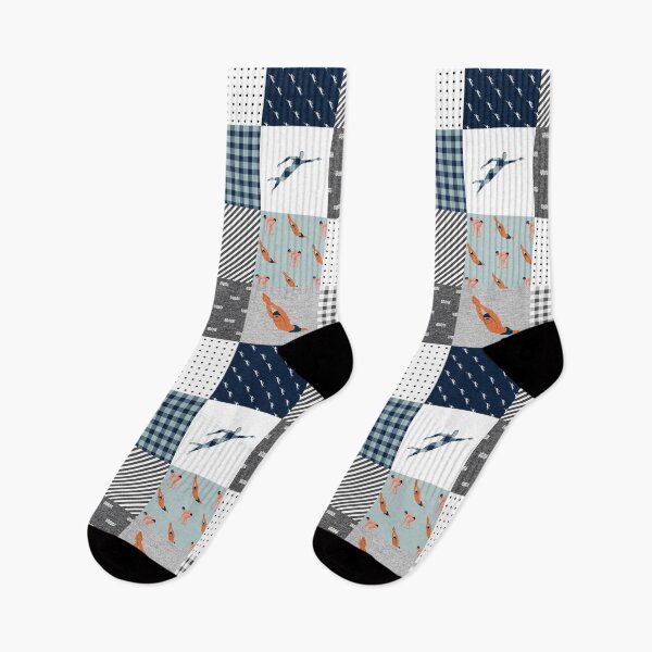 Item preview, Funny Swimming Blue Plaid designed and sold by AletacStore.