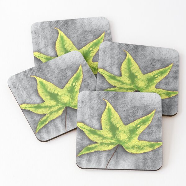 Item preview, Leaf on concrete designed and sold by SteveDenham.