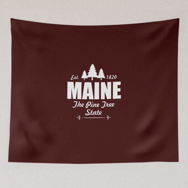 Item preview, Maine The Pinetree  designed and sold by AlwaysAwesome.