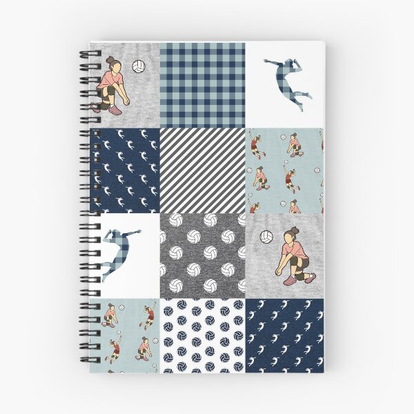 Item preview, Funny Volleyball Blue Plaid designed and sold by AletacStore.