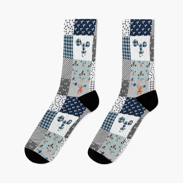 Item preview, Funny Weightlifting Blue Plaid designed and sold by AletacStore.