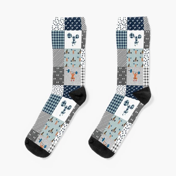 Novelty Weight Lifting Socks, Funny Weight Lifting Gifts for Weight Lifting lovers, Sports Socks, Gifts for Men Women, Unisex Weight Lifting Themed