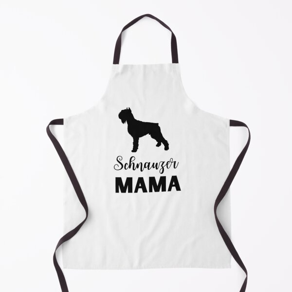 Aperçu de l'œuvre Maman Schnauzer | Maman Schnauzer | Cadeau Schnauzer créée et vendue par Presto Prints Design.