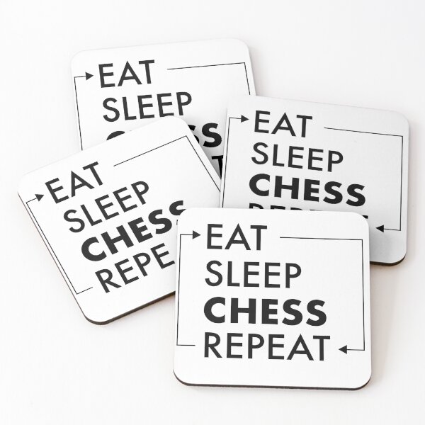 Item preview, Eat sleep chess designed and sold by CoolDesignsEc.