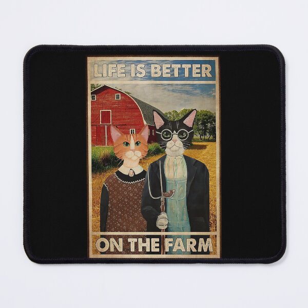 Item preview, Cat Farmer Life Is Better On The Farm designed and sold by SimonsonNuala.