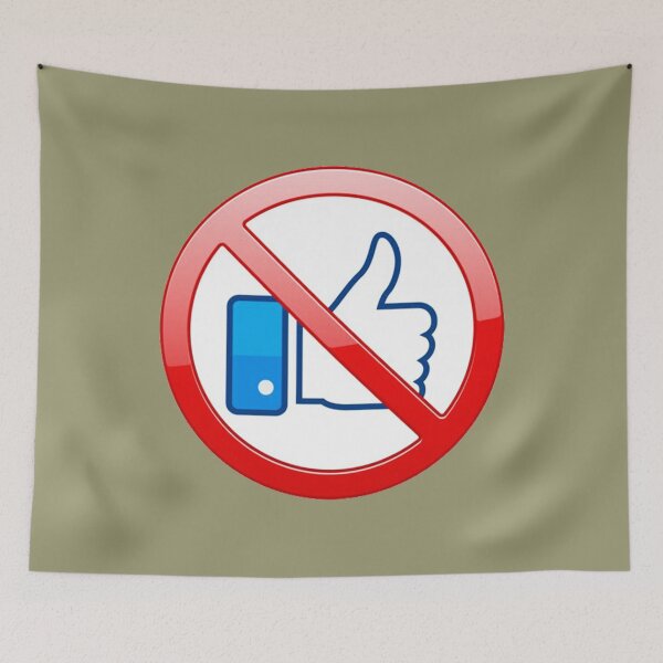 Item preview, Prohibit Facebook Antisocial designed and sold by DeepakLee.