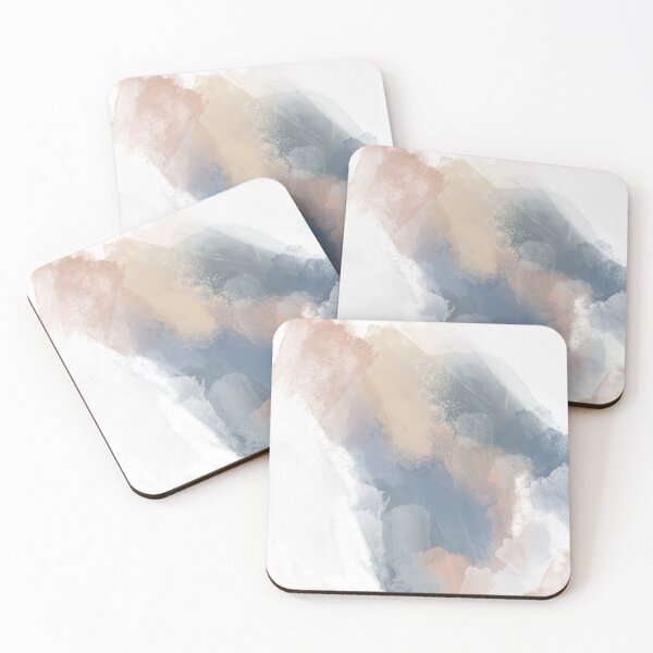 Item preview, Soft pastel wall art, abstract digital painting – #1 designed and sold by Designwithali.