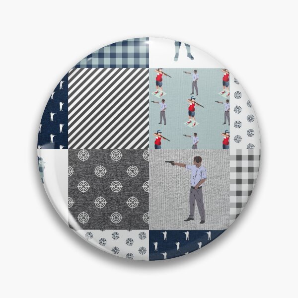Item preview, Shooting Sport Checkered Pattern  designed and sold by WillaldShop.